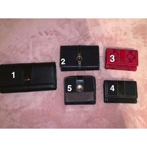 COACH wallet bundle *9$ each!*